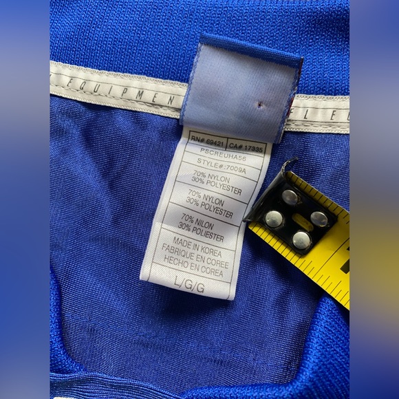 Reebok NFL Pro-bowl Jeremy Shockey New York Giants Authentic Jersey Size LARGE - Picture 8 of 12